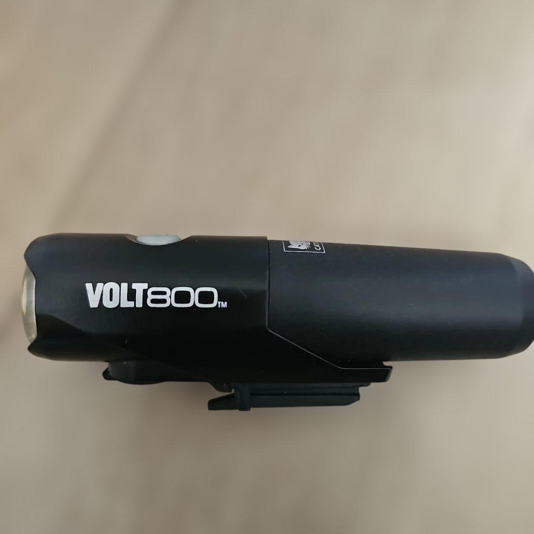 【美品】キャットアイ VOLT800 自転車用ライト