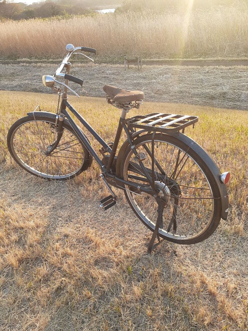 レア　廃盤　昭和レトロ　自転車　新聞配達　ナショナル　national　レア