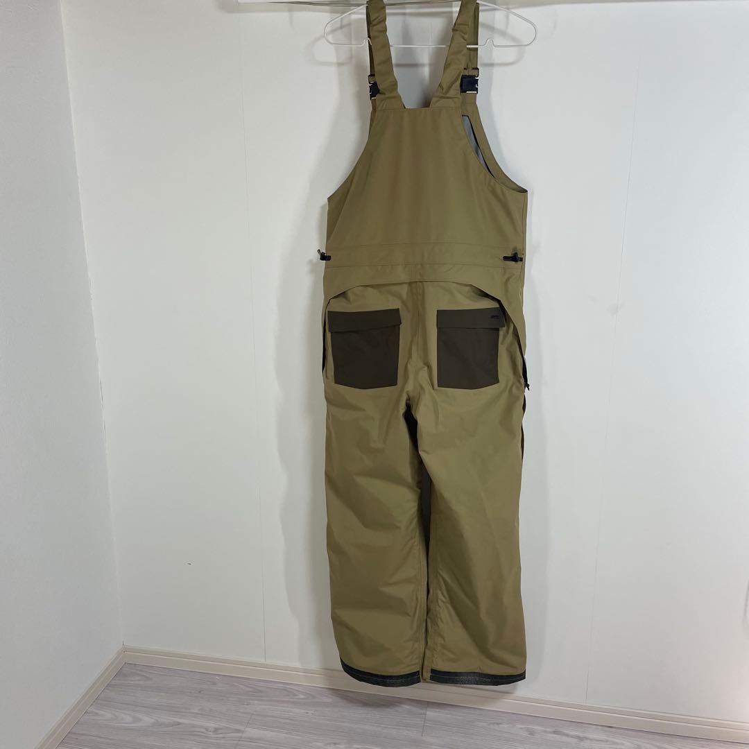 スノーボード green clothing BIBPANTS CHINO /BROWN