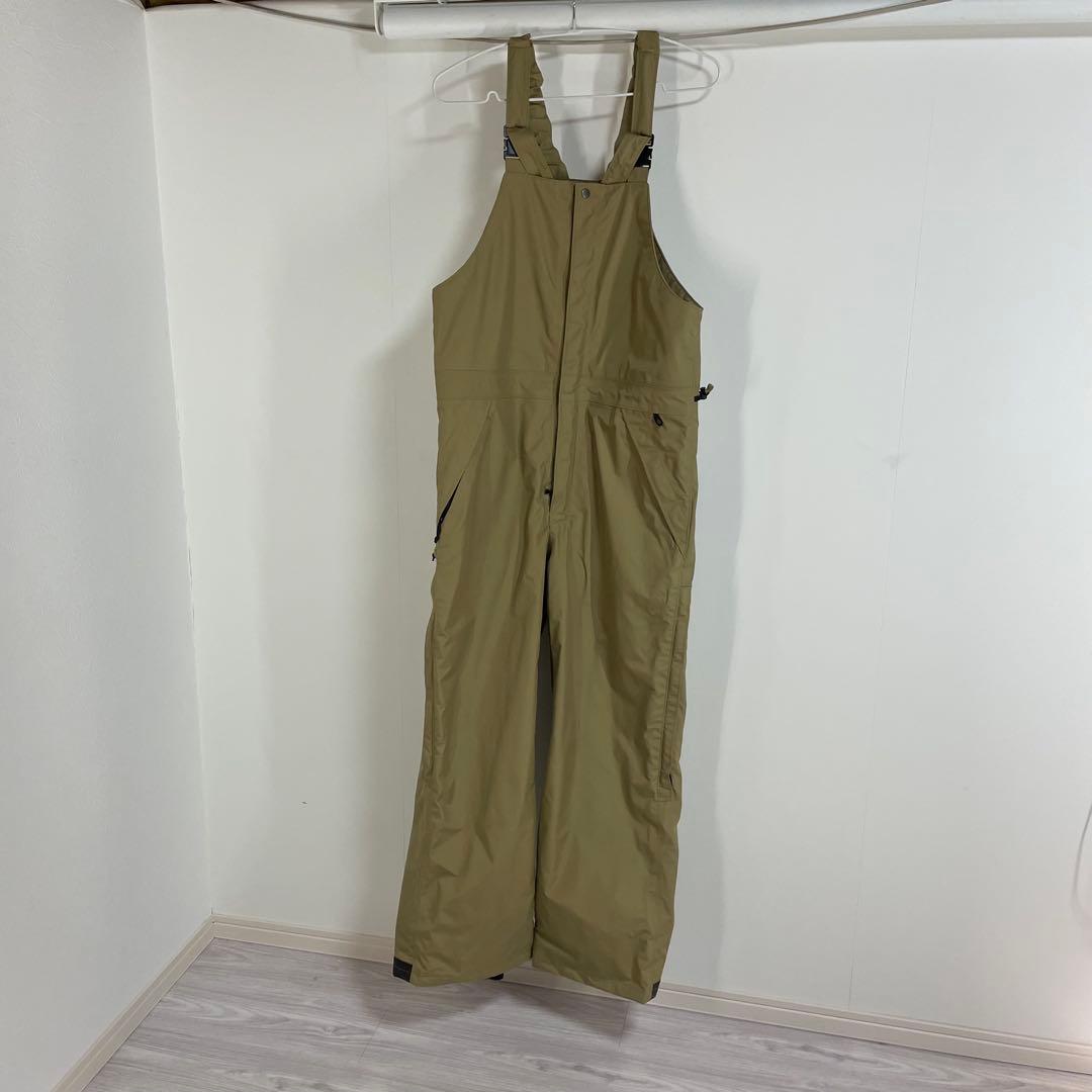 スノーボード green clothing BIBPANTS CHINO /BROWN