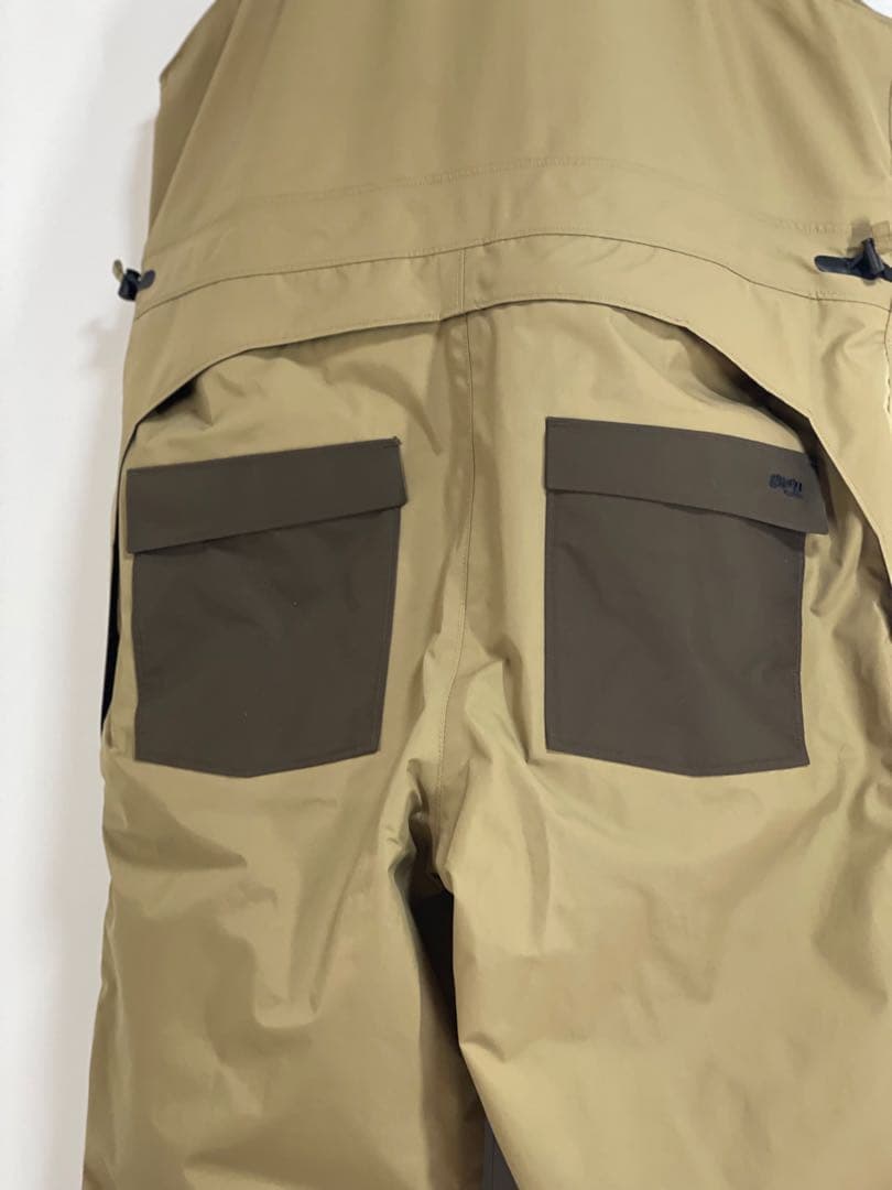 スノーボード green clothing BIBPANTS CHINO /BROWN