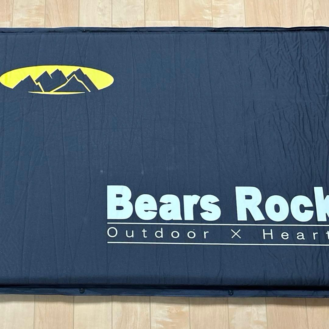 Bears Rock 車中泊マット　8㎝　エアマット　自動膨張式　シングル