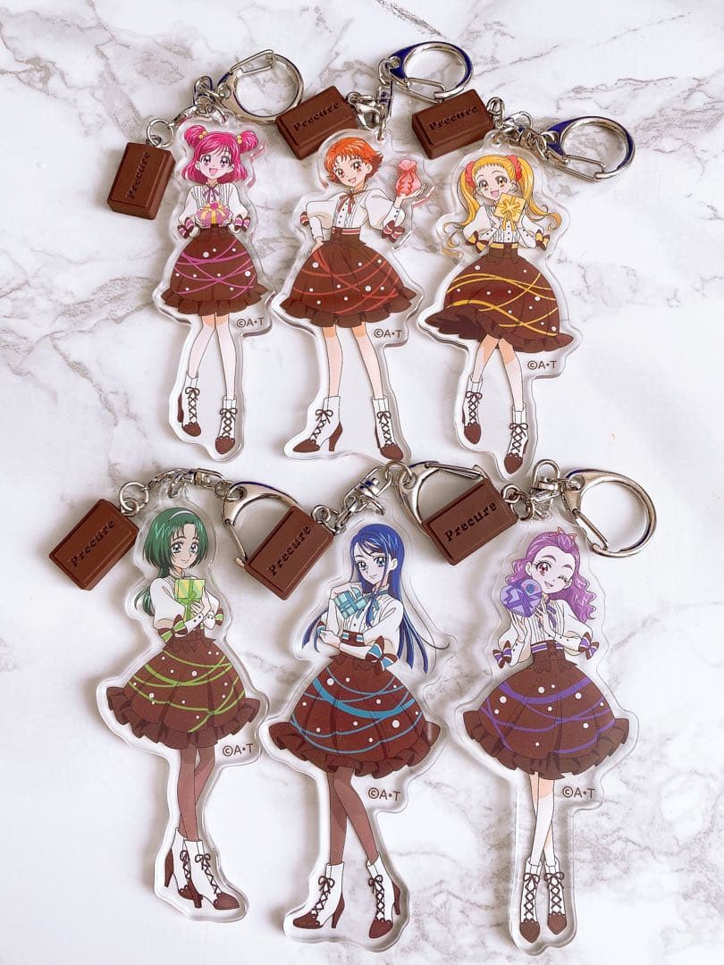 プリキュア プリティストア バレンタイン キーホルダー