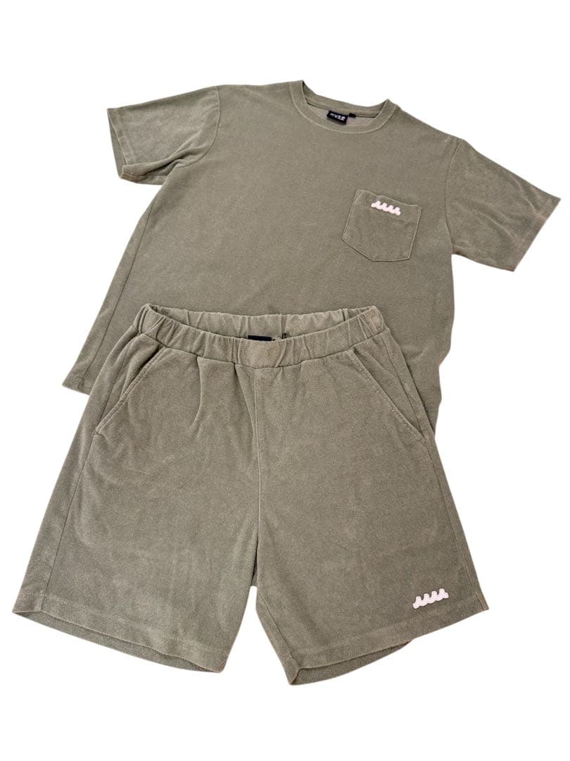 【大人気完売品】muta MARINE セットアップ カーキ S