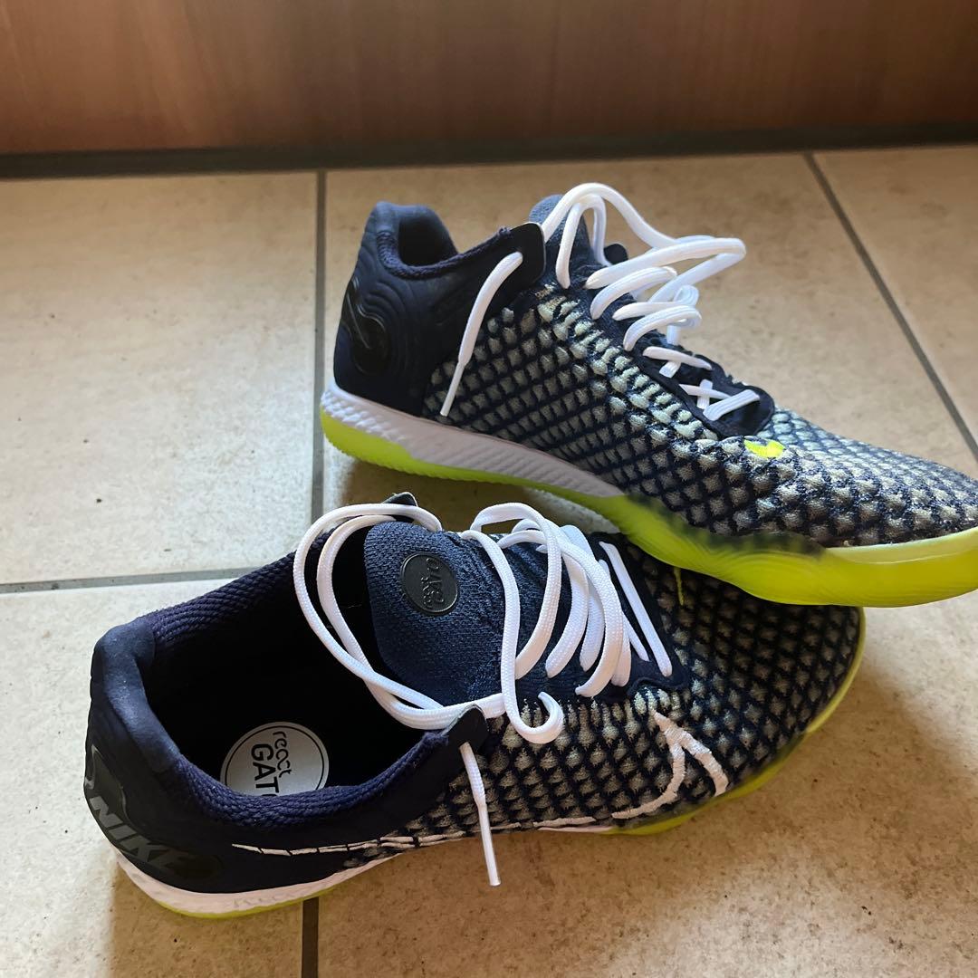 Nike React Gato サッカーシューズ ネイビー/イエロー　26cm