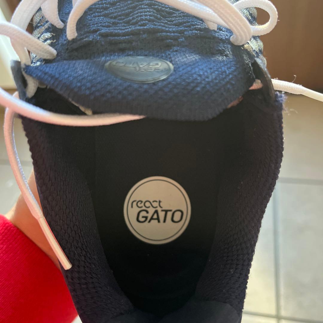 Nike React Gato サッカーシューズ ネイビー/イエロー　26cm