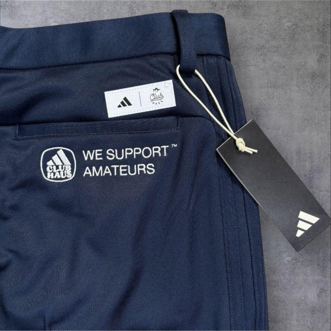 新品 adidas clubhaus ワイドテーパードパンツ クラブハウス