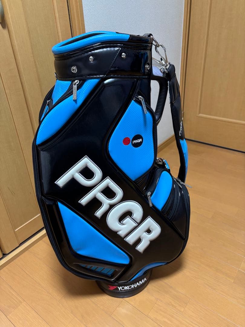 PRGR キャディバッグ 黒と青