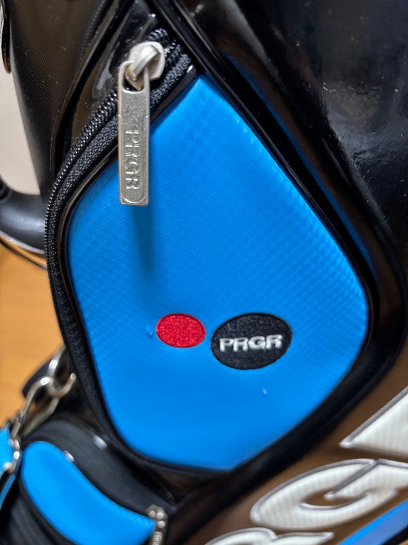 PRGR キャディバッグ 黒と青