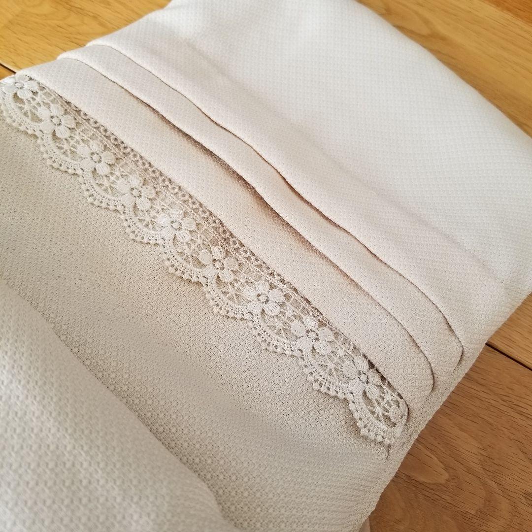 値下げ中 ベルメゾン 遮光カーテン2枚、レースカーテン2枚セット