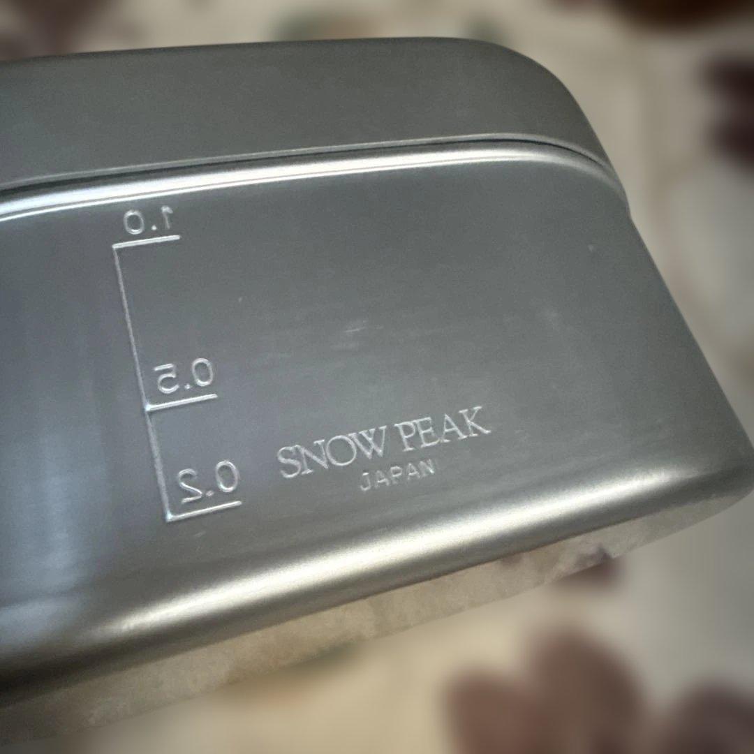 【廃盤未使用】旧ロゴ スノーピーク peak ワッパーコンポ クッカー