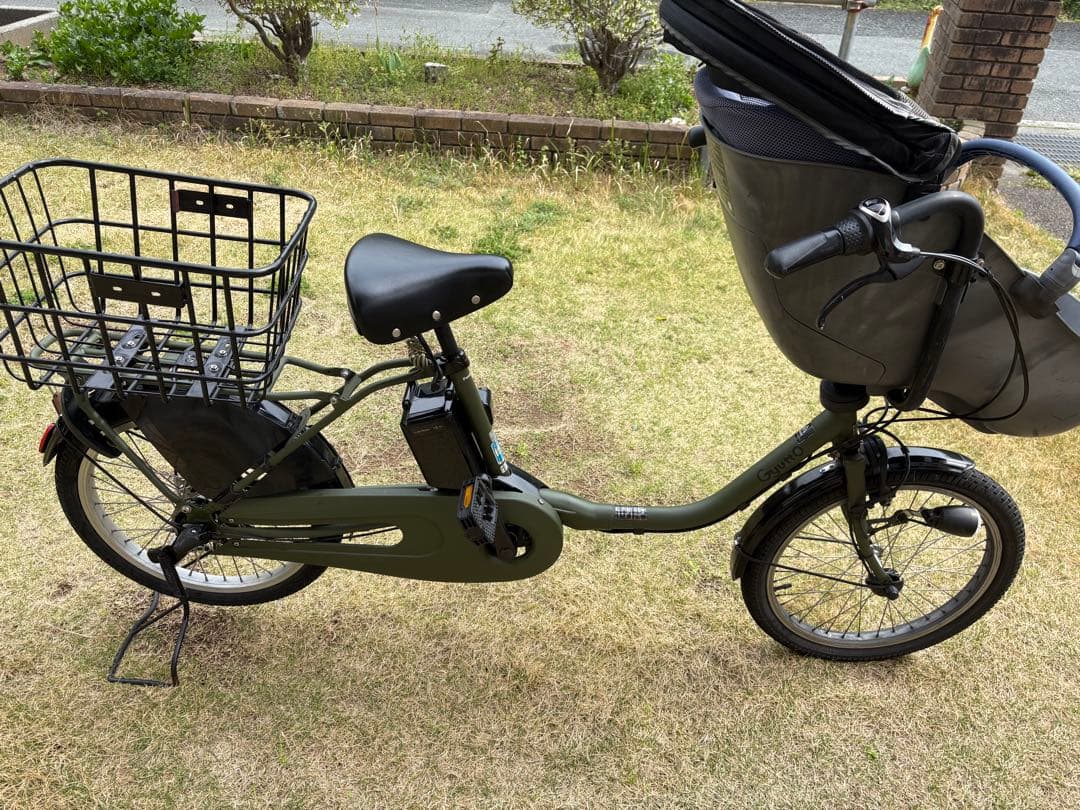 電動自転車 パナソニック ギュット 16Ah 子乗せ
