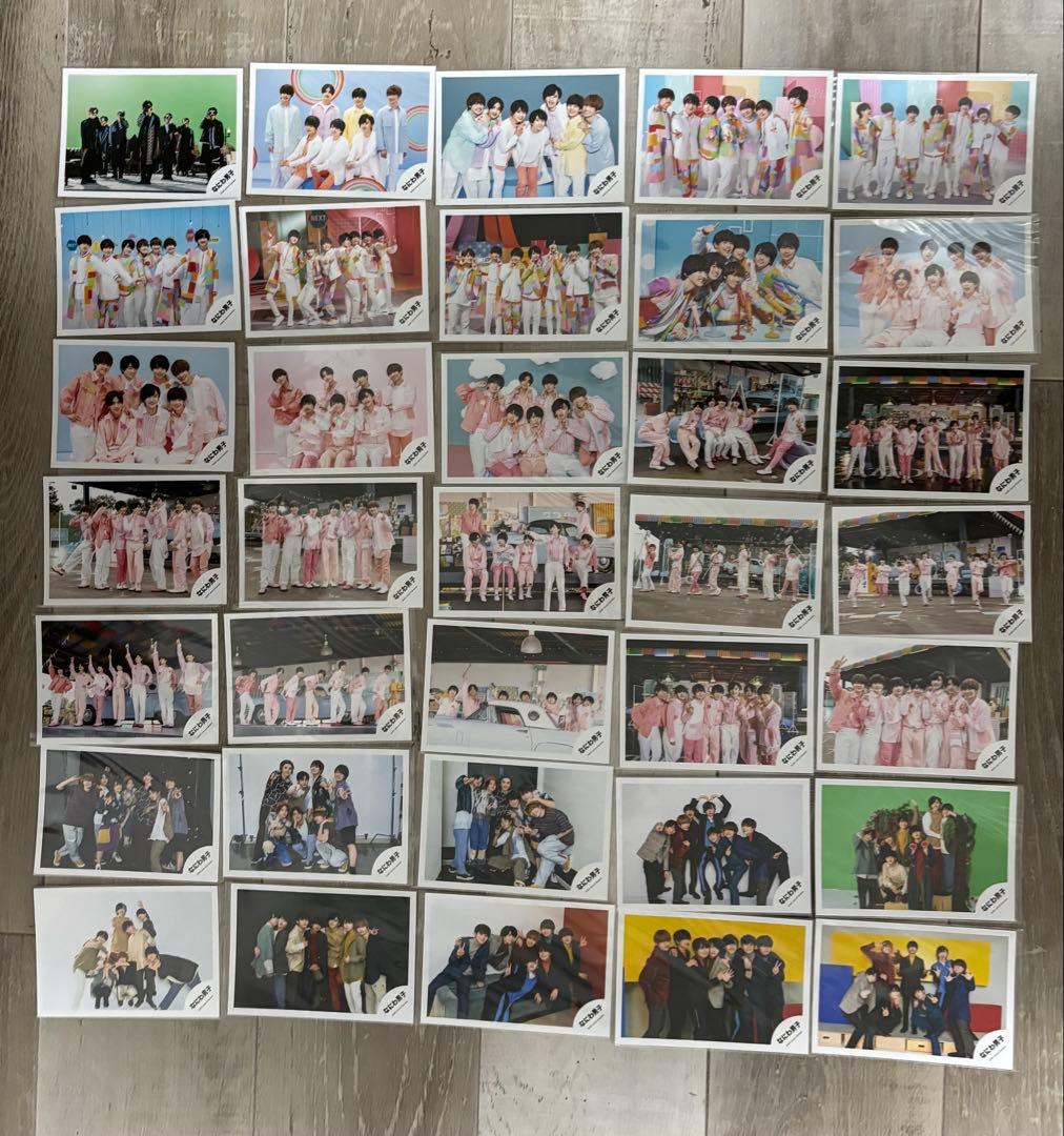 なにわ男子 公式写真セット まとめ売り