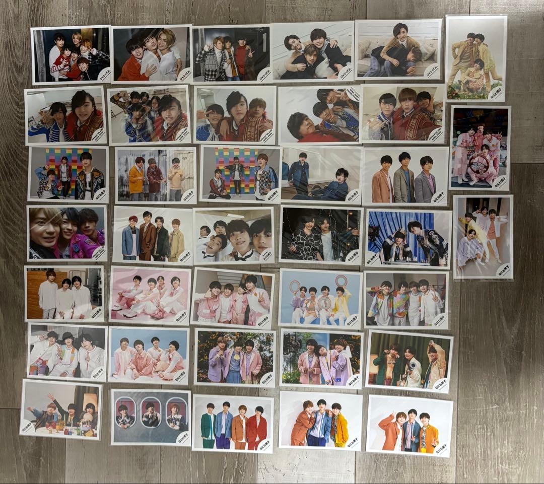 なにわ男子 公式写真セット まとめ売り