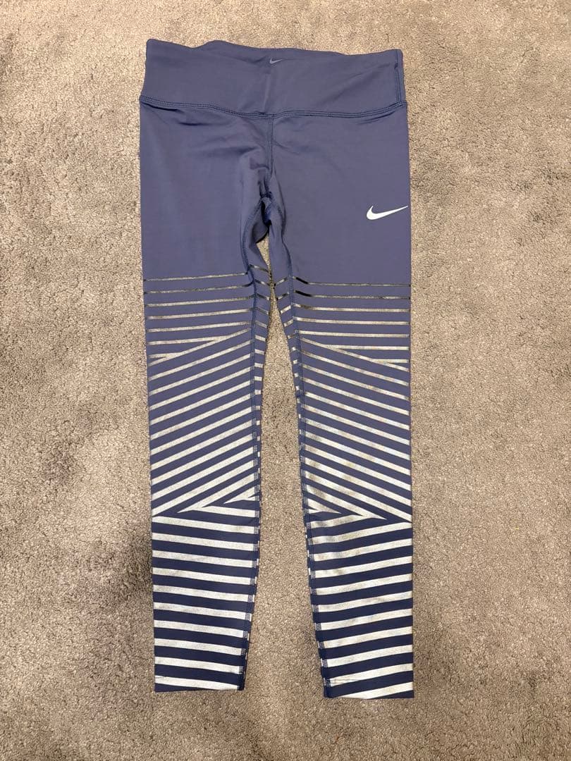 【新品未使用】NIKE ナイキ ネイビー レギンス