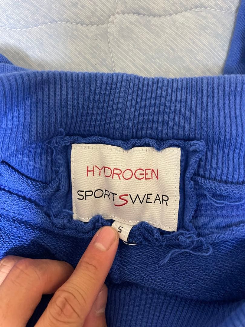 HYDROGEN SPORTSWEAR スカルプリント ジャージパンツ S 紫