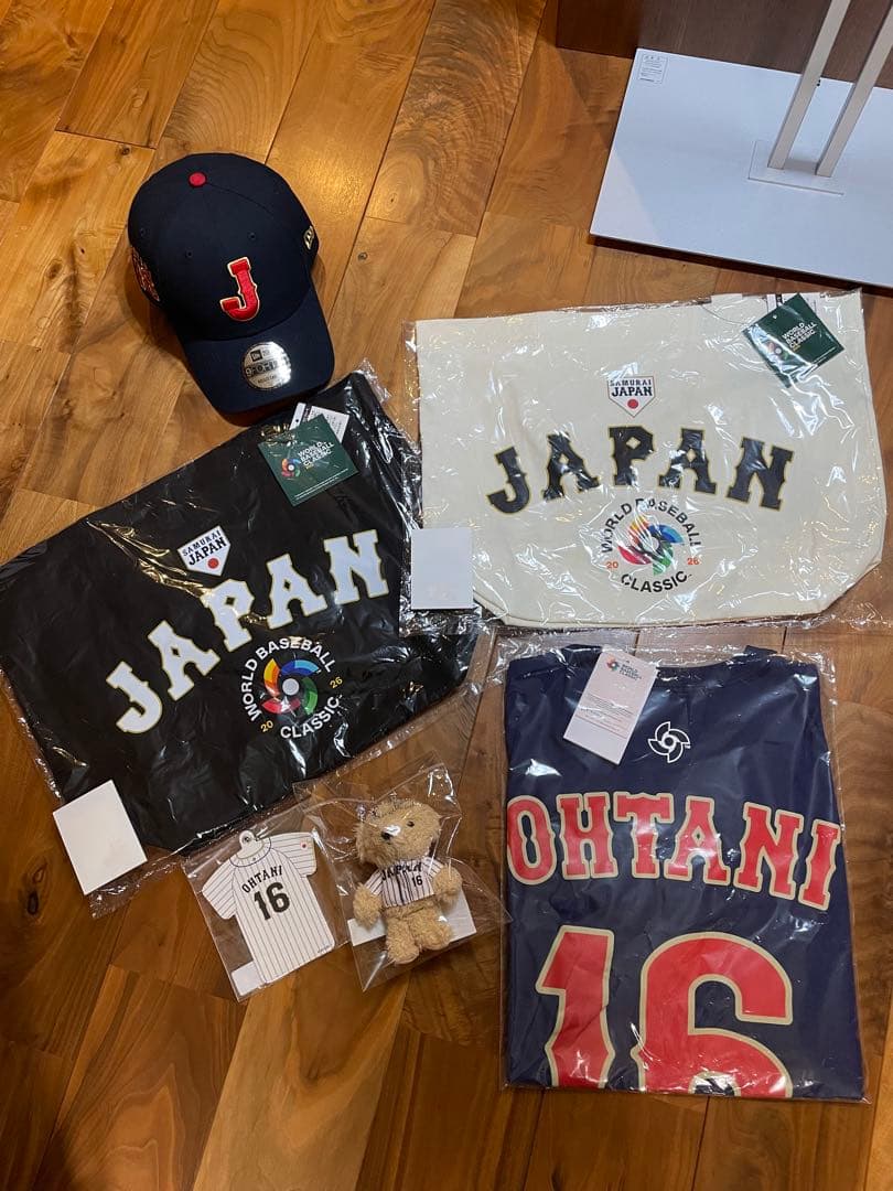 新品 WBC 2026 公式 侍ジャパン 大谷翔平選手 16 トートバック