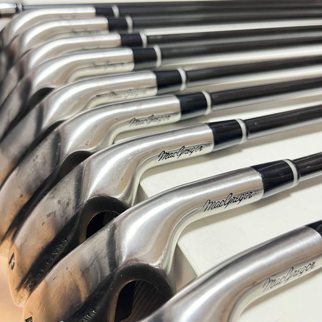 【macgregor】ゴルフクラブ13本 フルセット キャディバッグ 他おまけ付