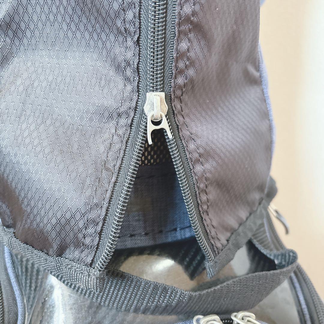 K489 MIZUNO デニム柄 軽量 キャディバッグ