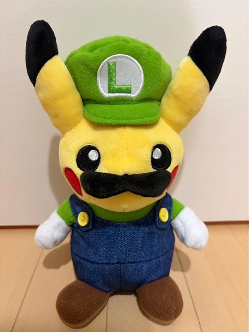 ポケモンセンター限定 ぬいぐるみ ルイージピカチュウ