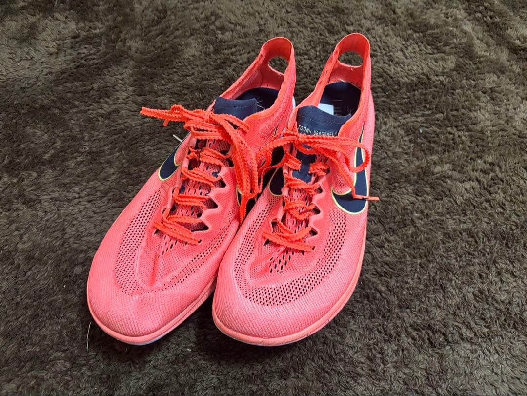 Nike ZoomX DragonFly オレンジ 27cm 収納袋付