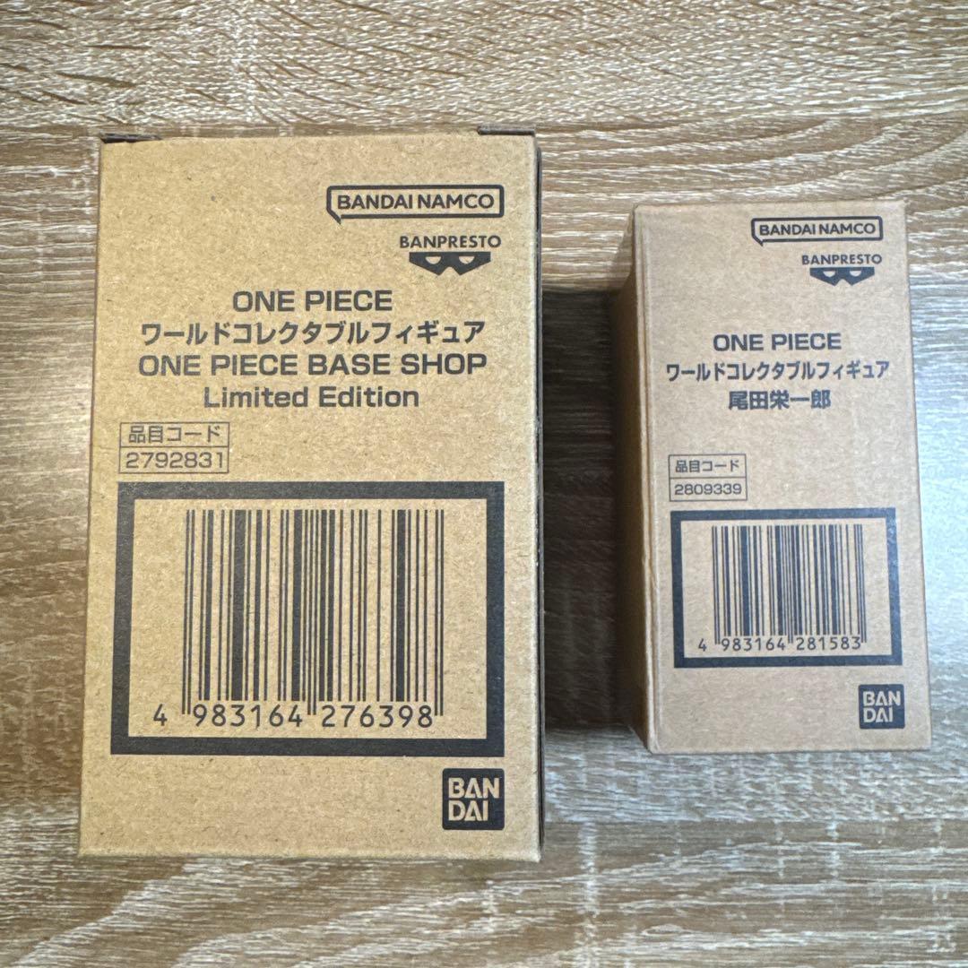 ONE PIECE BASE SHOP ワールドコレクタブルフィギュア2点×5