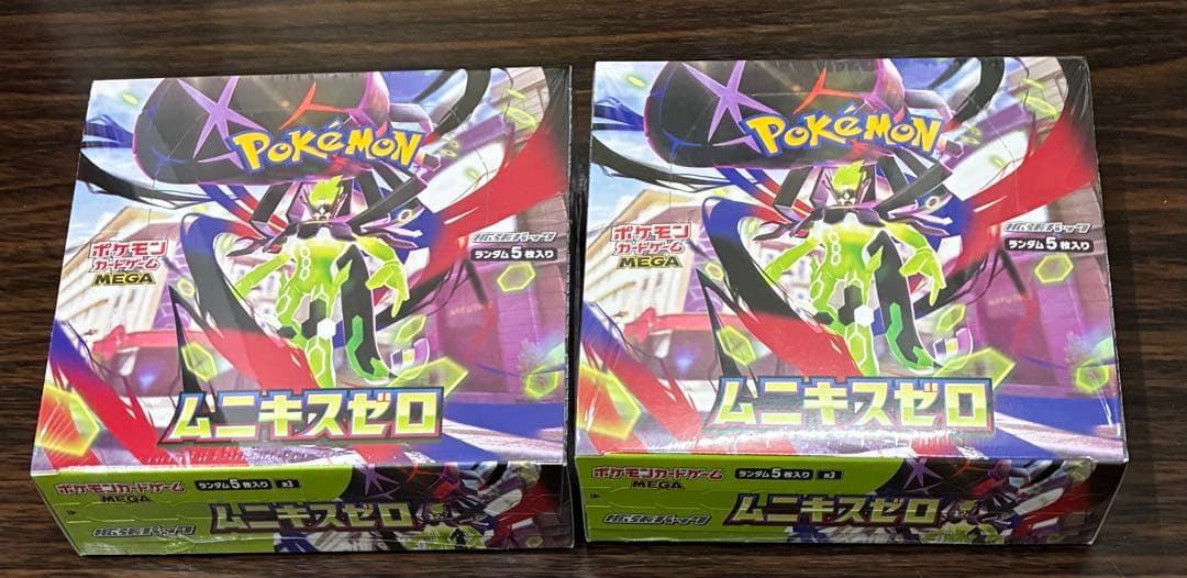 ポケモンカード ムニキスゼロ2BOX MEGAドリームex4BOX シュリンク付