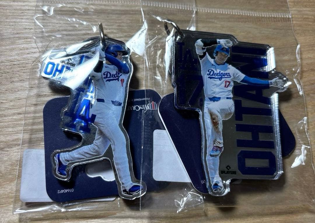 MLB開幕戦東京シリーズ限定大谷翔平選手キーホルダー3種セット