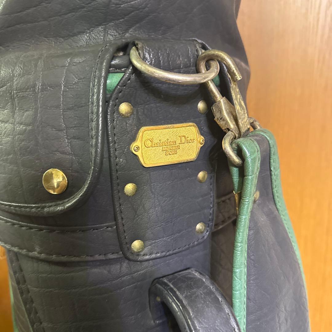 希少ヴィンテージChristian Dior ゴルフキャディバッグ