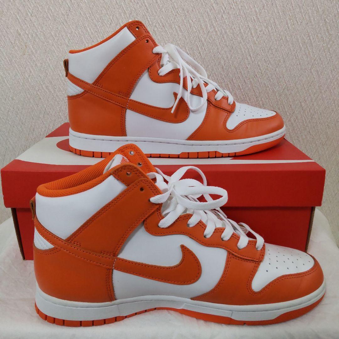 美品 Nike Dunk High Orange Blaze 28cm