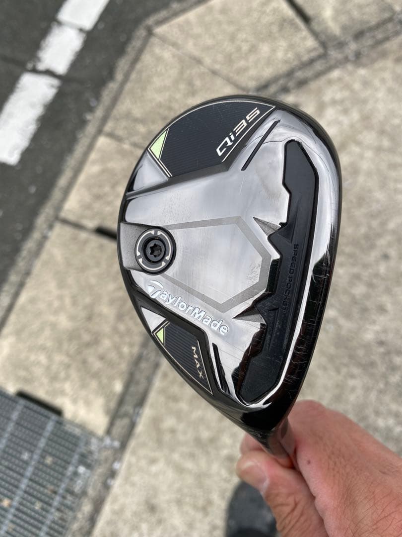 【人気モデル】テーラーメイド qi35 max u4 DIハイブリッド装着モデル