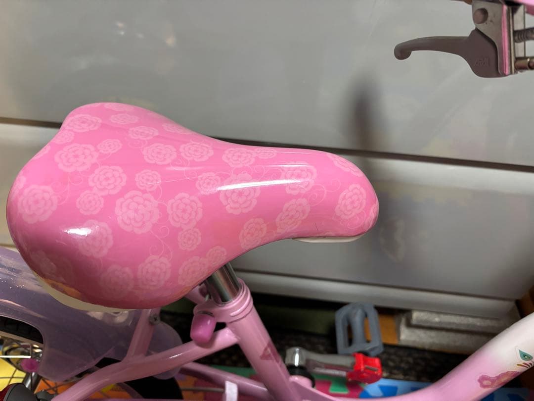 ディズニープリンセス 子供用自転車 ピンク１６インチ札幌手渡し限定