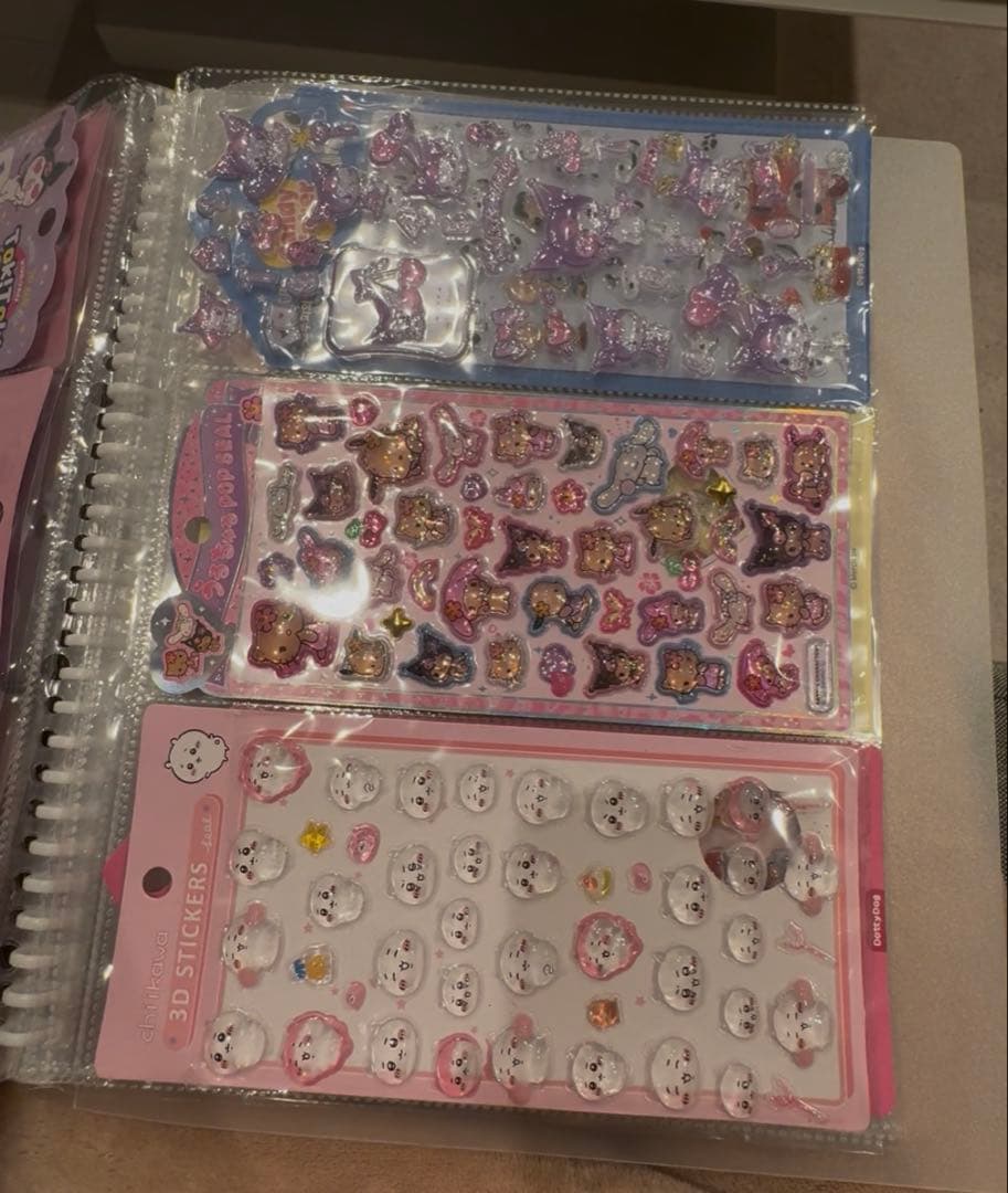 ボンボンドロップシール シール帳　完成品　ディズニー　サンリオ　含む
