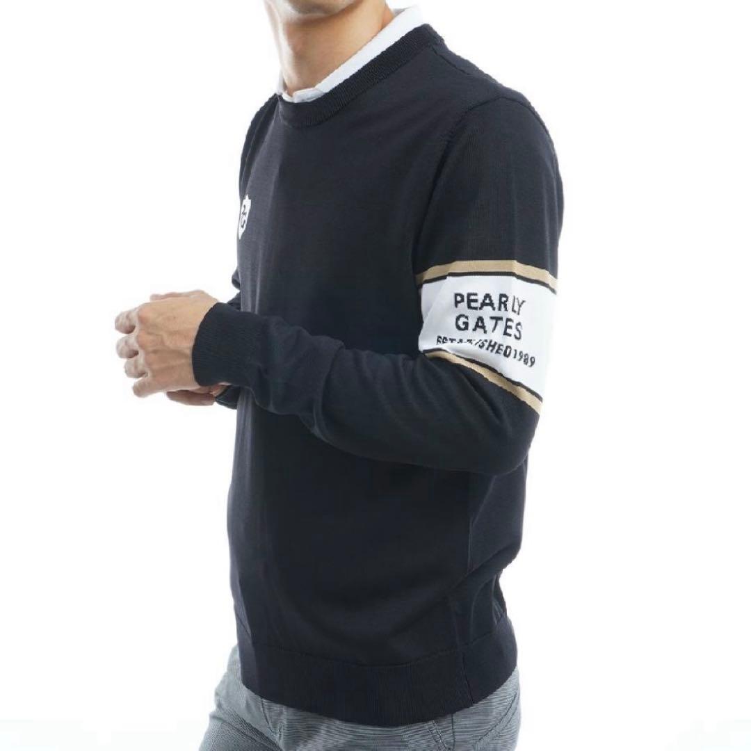 極美品　近年　パーリーゲイツ　エンブレム　セーター　ニット　サイズ6 XL
