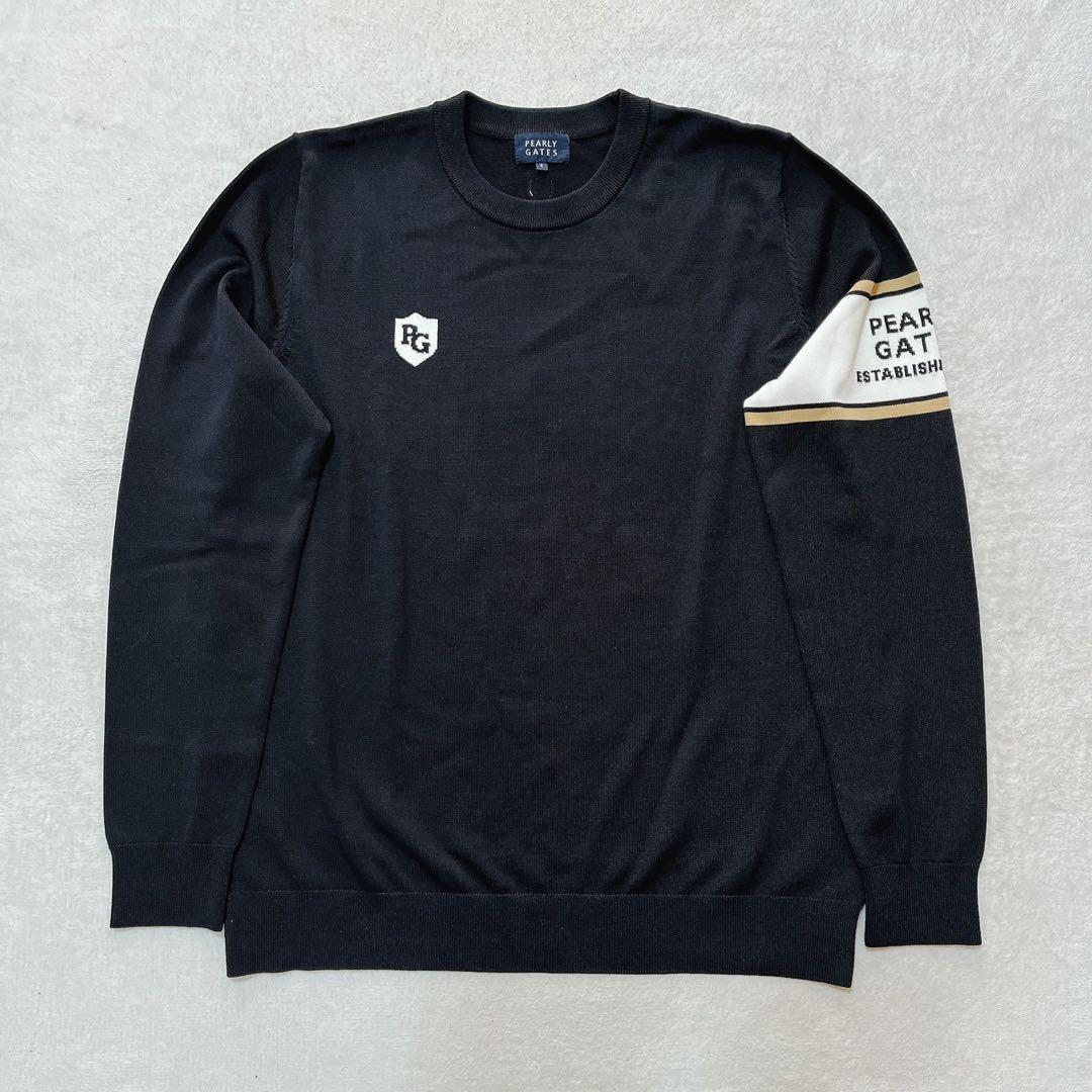 極美品　近年　パーリーゲイツ　エンブレム　セーター　ニット　サイズ6 XL