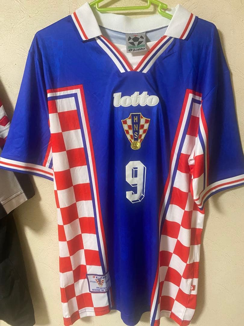 1998年W杯　クロアチア代表　アウェー　スーケル ユニフォーム