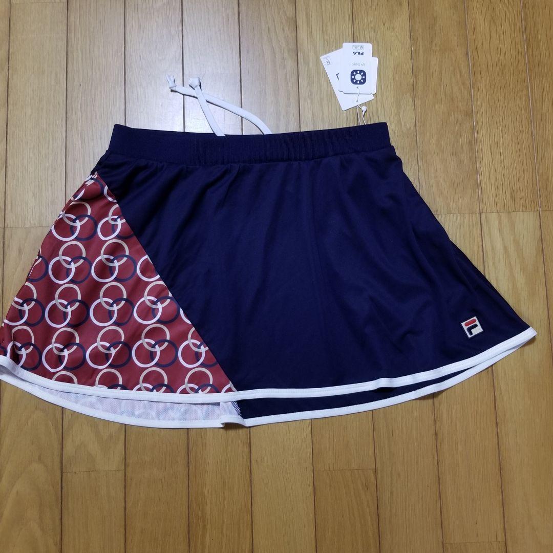 新品FILAフィラテニスウェアスコート　L ゲームシャツ　XL