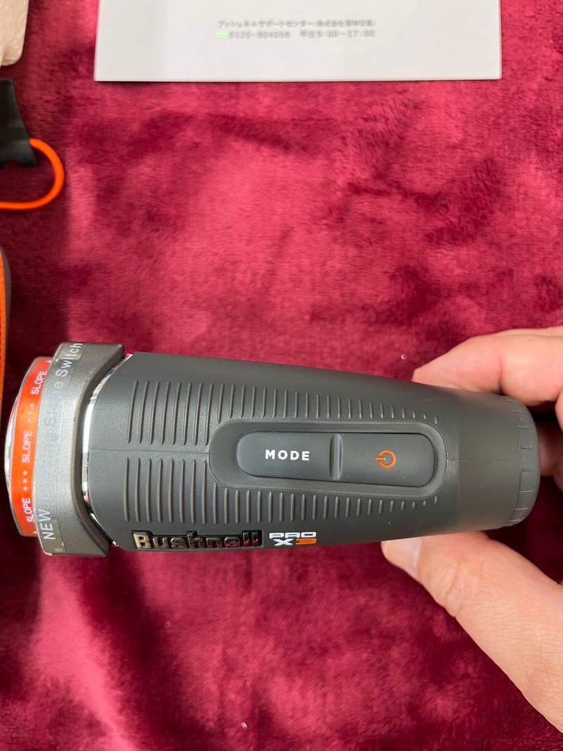 ブッシュネル　Bushnell PRO X3 ゴルフ用距離計　ハードケース付