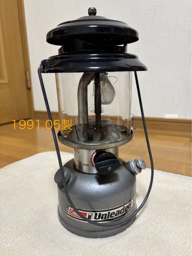 Coleman Unleaded 1 ランタン 1991年5月製 コールマン