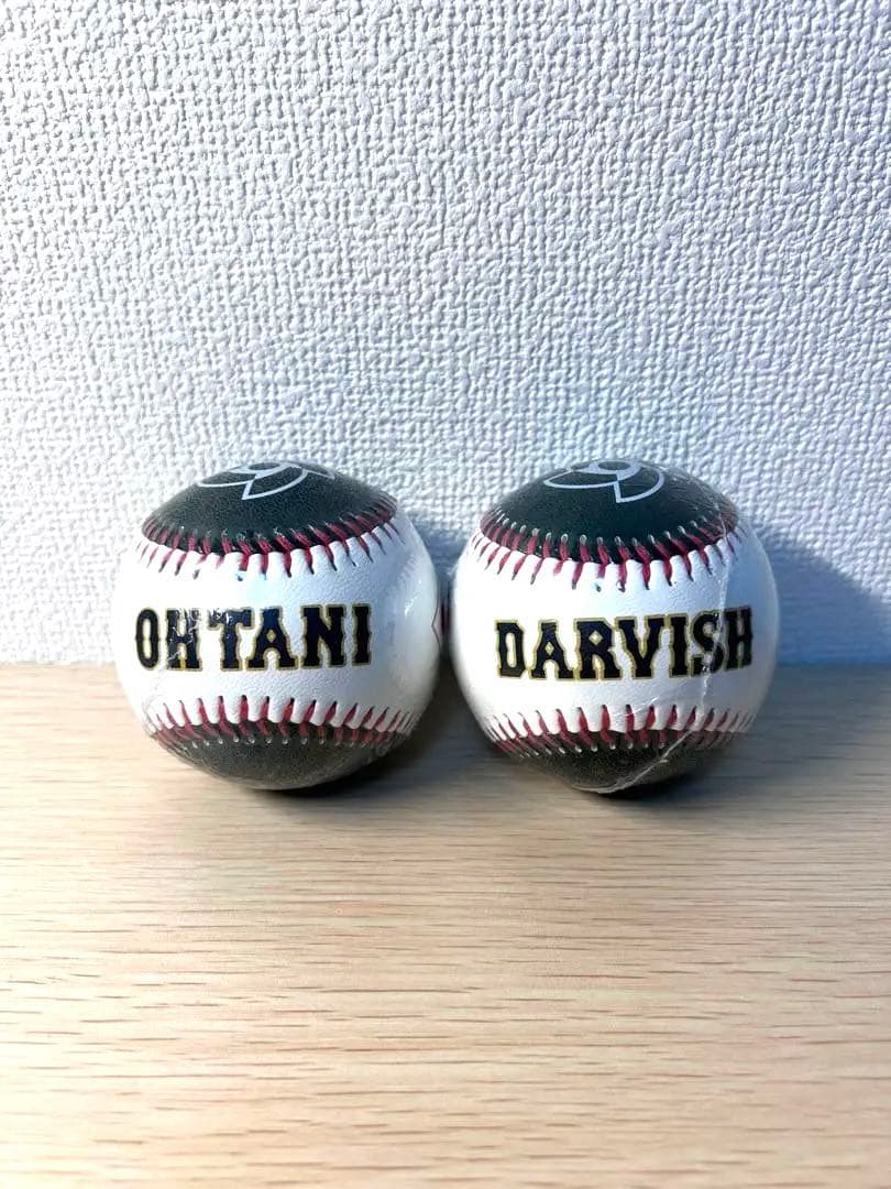 大谷・ダルビッシュ 記念ボールセット