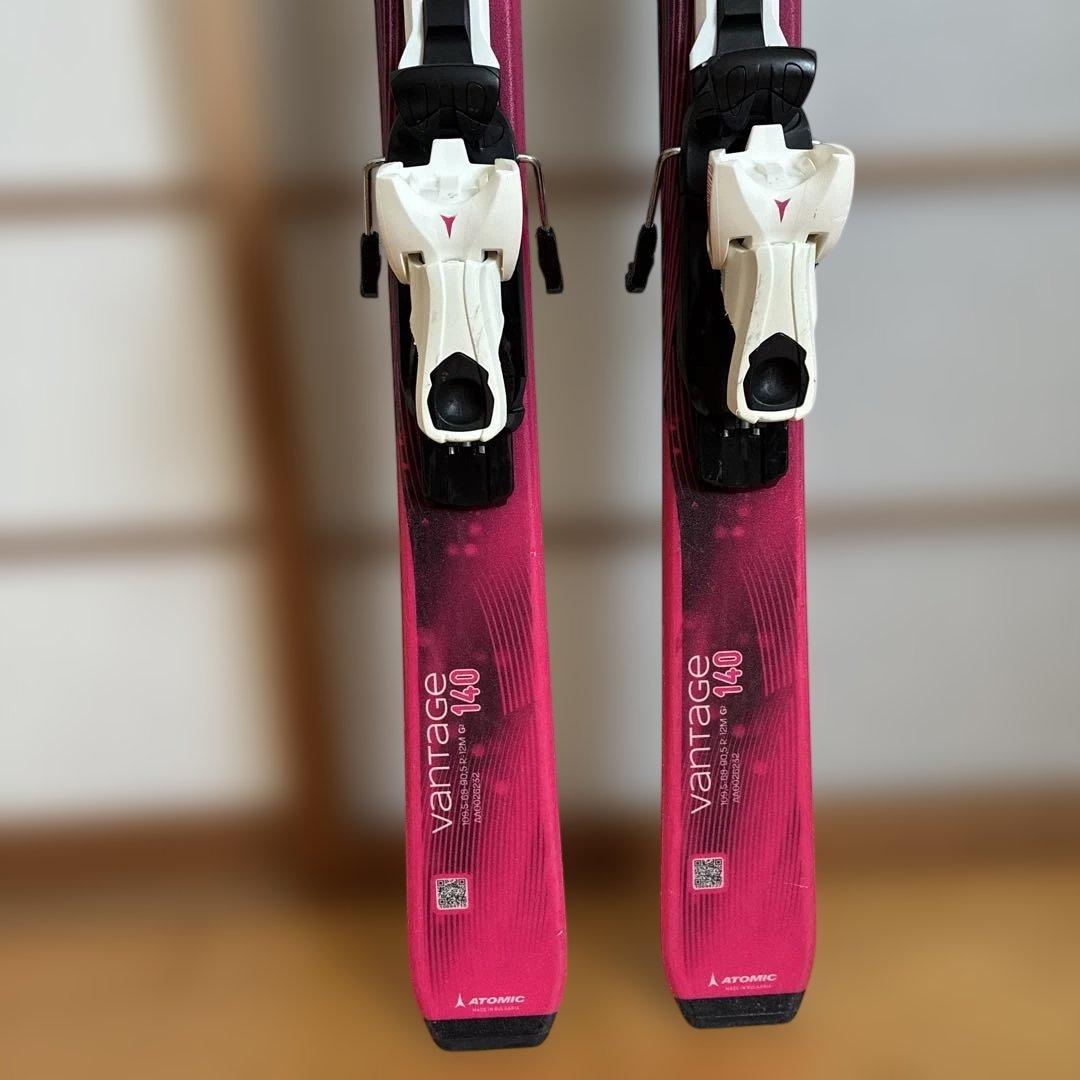ATOMIC Vantage スキー バインディング付き　140cm