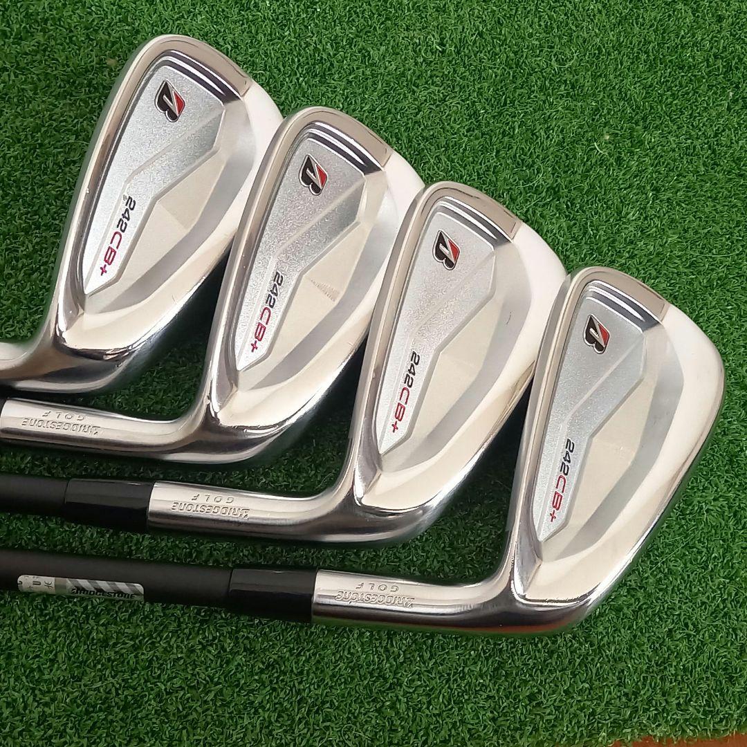 ブリヂストン　242CB+TRAVIL 95S PW～7番 4本セット