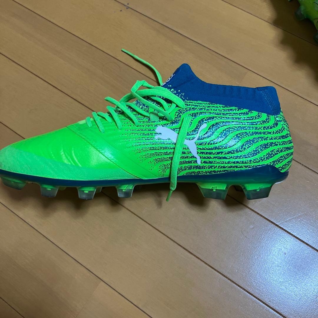 PUMA One サッカーシューズ グリーン/ブルー