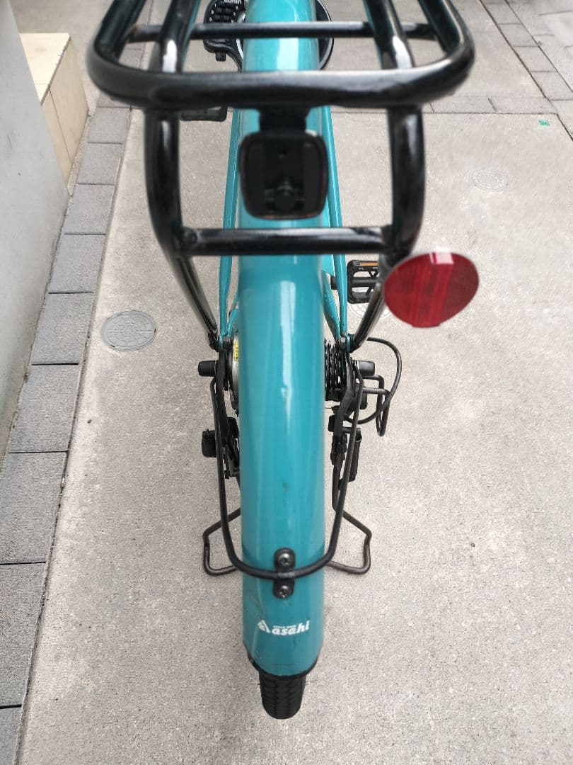 【東京・手渡し】あさひ カーグアクティブ 27インチ ターコイズ 自転車 葛飾