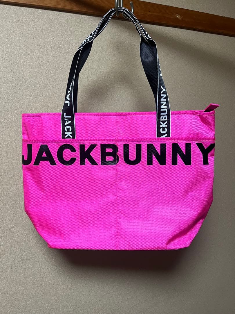 JACKBUNNY ピンク トートバッグ 約50cm幅