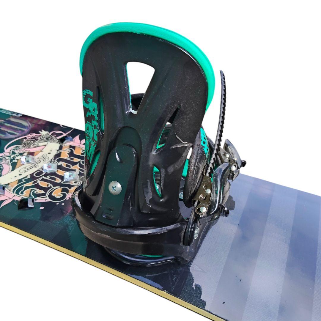 RIDE 138cm スノーボード IGNIO S/Mビンディング付 カバー付