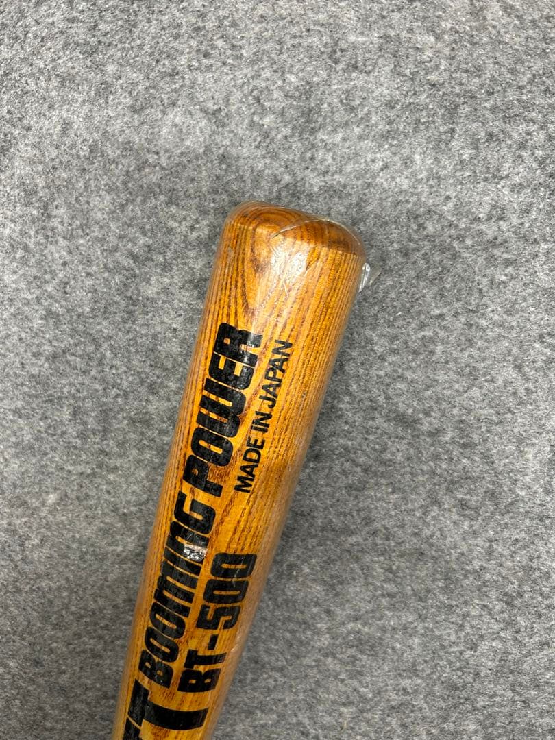 ZETT一般軟式用木製ヴィンテージバット　新品未使用品　昭和当時物　希少！レア！