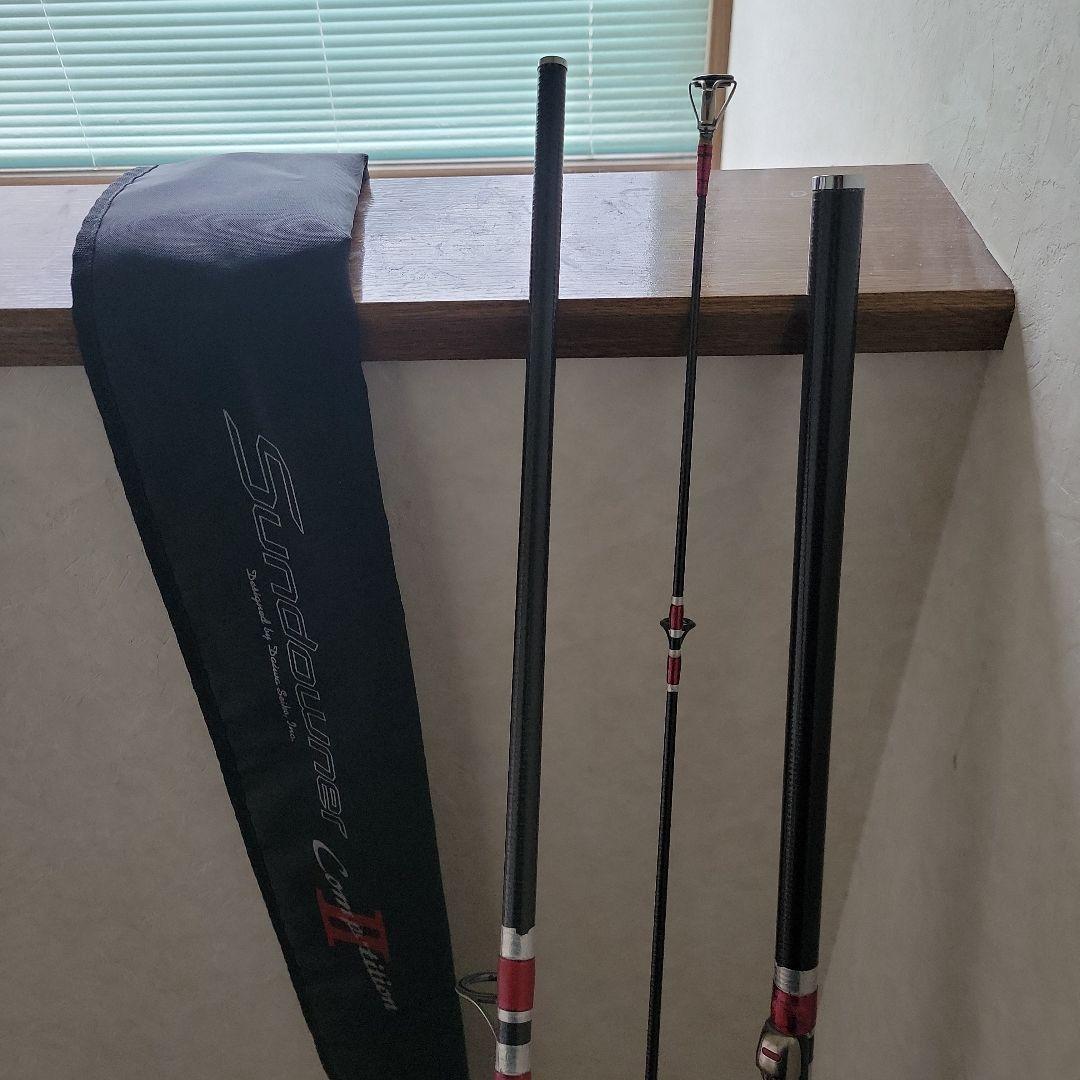 Daiwa サンダウナーコンペII 33-405S 投げ竿ロッドケース付き