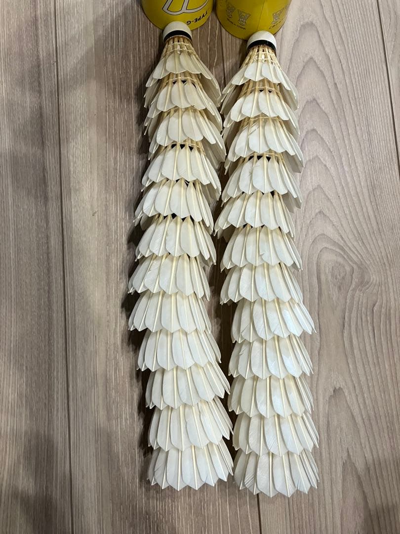【中古・長期保管品】バドミントンシャトル シャトルクラブタイプG 4番 2ダース