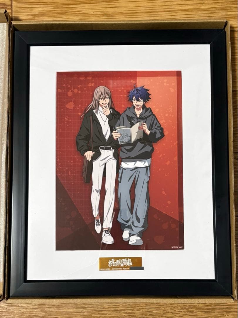 桃源暗鬼　A5キャラファイングラフ 描きおろし　一ノ瀬四季・桃寺神門